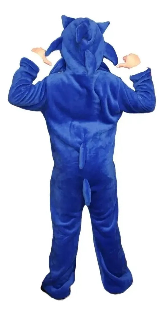 Pijama Kigurumi Pijama Completa Mameluco De Sonic Para Niño Infanti