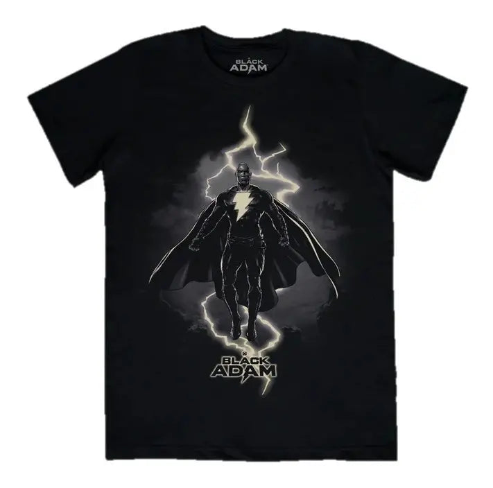 Playera Black Adam The Dark Age Máscara de Látex