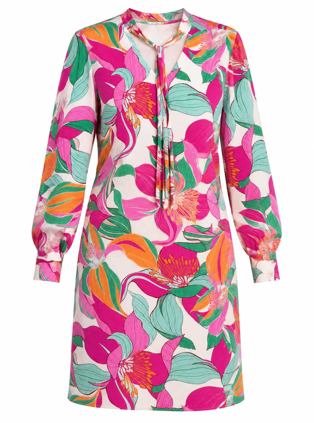 Vestido Estampado de Flores para Mujer | Foleys 123610 | Casual