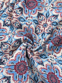 Blusa Carpiel Para Dama Manga Larga Estampada