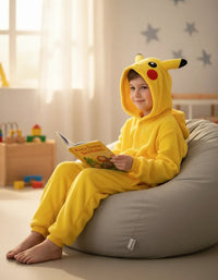 Pijama Mameluco Pikachu Kawai Kigurumi Niños