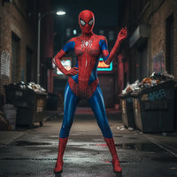 Disfraz De Spiderman Mujer Sexy