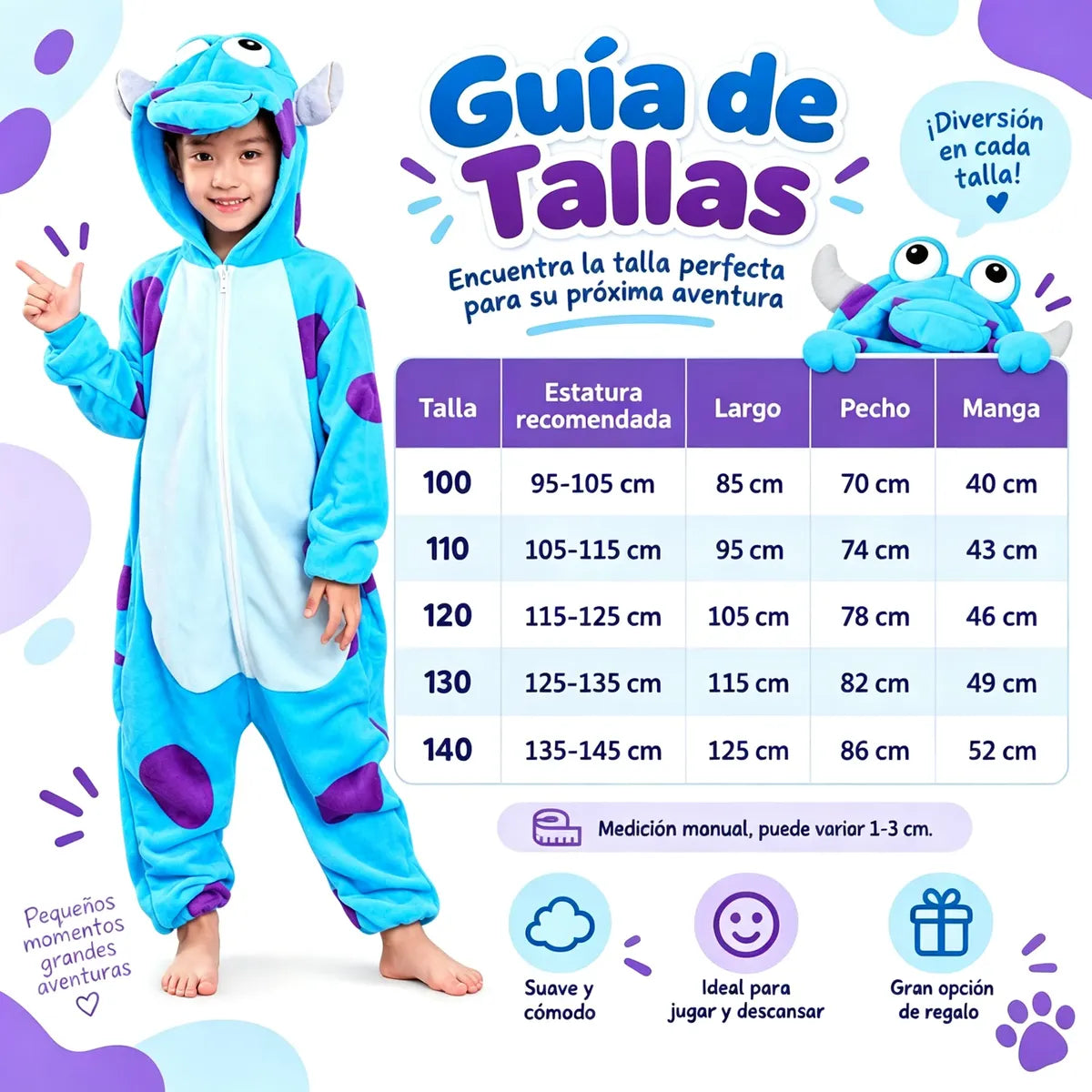 Guía de tallas