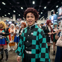 Peluca Tanjiro Kamado Cosplay – Demon Slayer
