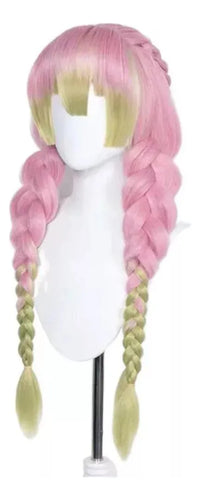 Peluca De Personajes De Anime Kanroji Mitsuri Demon Slayer