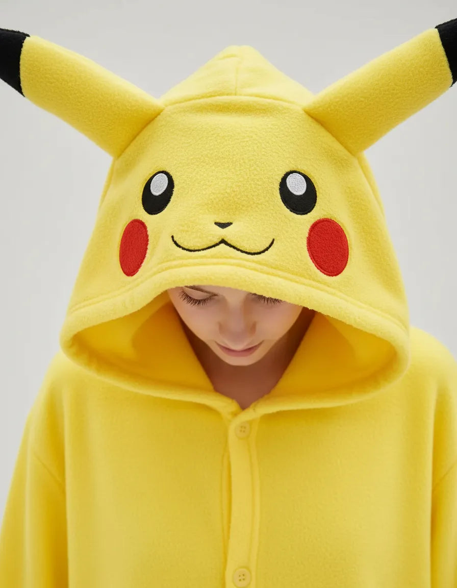 Pijama Mameluco Pokemón Pikachu