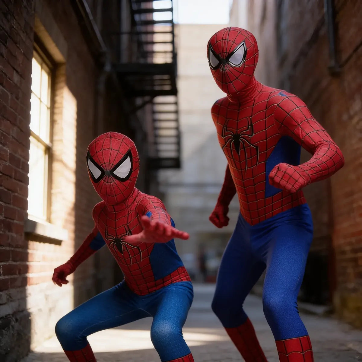DISFRAZ DE SPIDER-MAN PARA NIÑOS Y ADULTOS