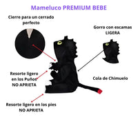 Mameluco Dinosaurio Chimuelo Para Niño