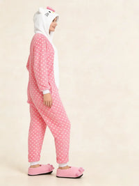Kigurumi Hello Kitty Mameluco Para Adulto