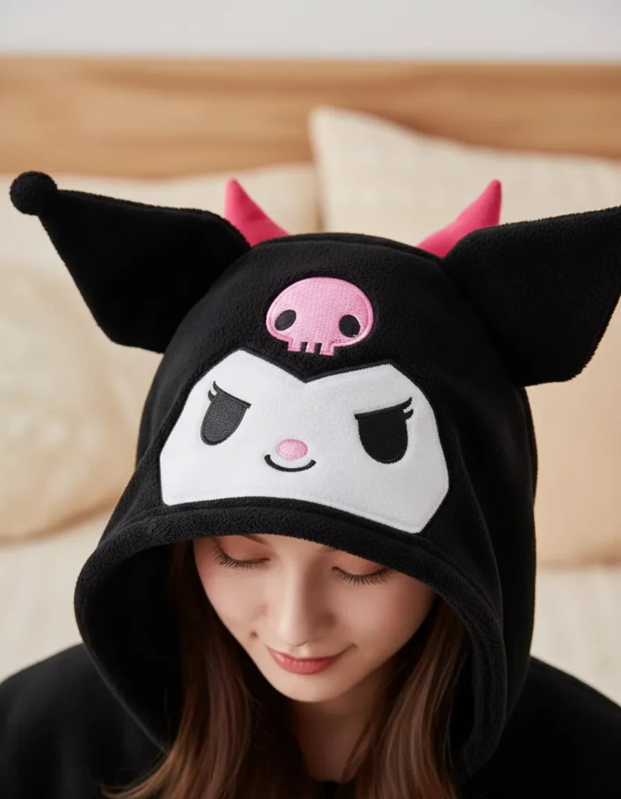 Pijama Mameluco Kuromi Hello Kity