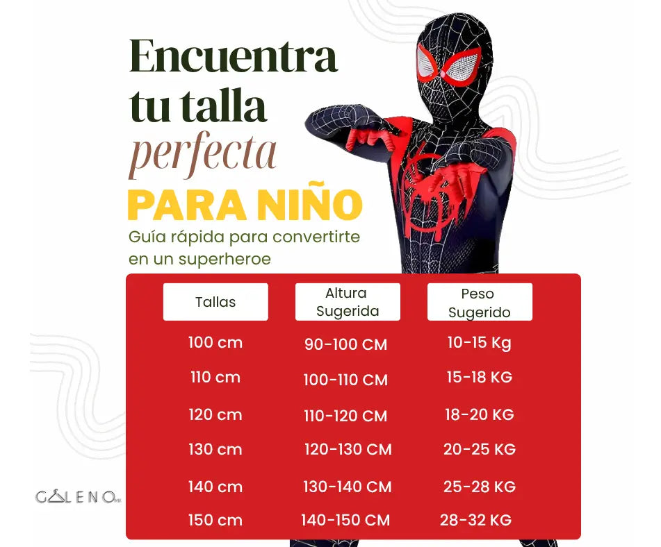 Guía de tallas