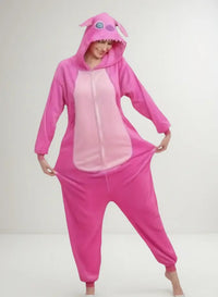Kigurumi Angela Rosa para Adulto | Mameluco Cosplay