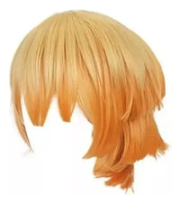 Peluca Zenitsu Agatsuma Cosplay – Demon Slayer