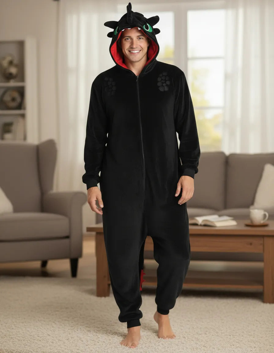 Kigurumi Pijama Mameluco De Chimuelo, Dreamworks