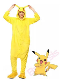 Pijama Mameluco Pokemón Pikachu