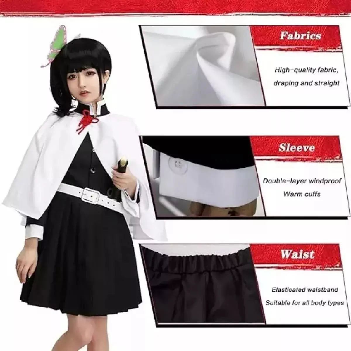 Cosplay Kanao Demon Slayer
