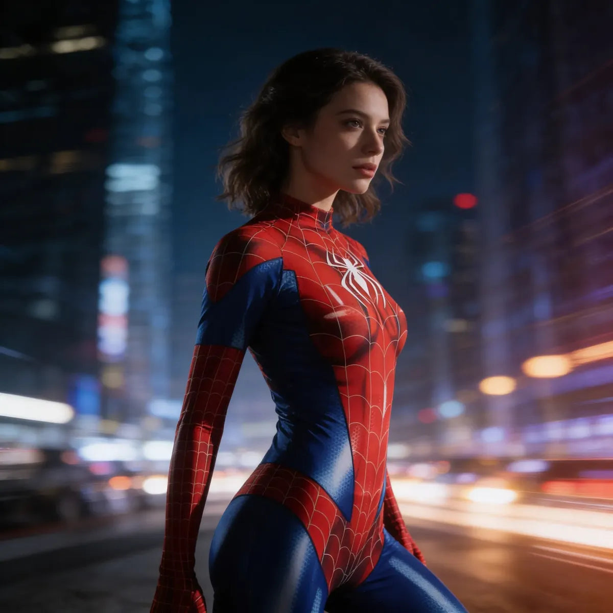 Disfraz De Spiderman Mujer Sexy