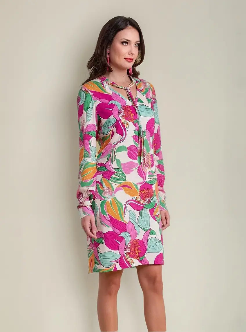 Vestido Estampado de Flores para Mujer | Foleys 123610 | Casual