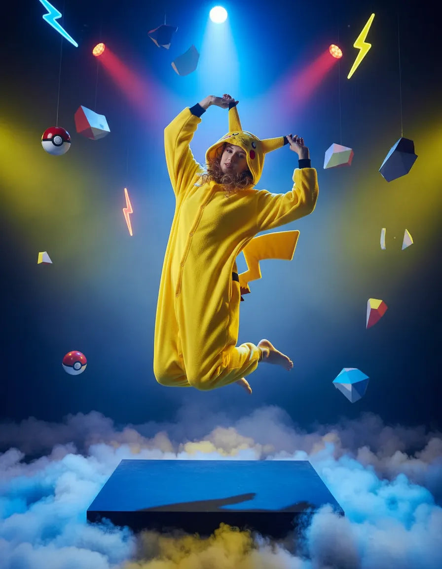 Pijama Mameluco Pokemón Pikachu