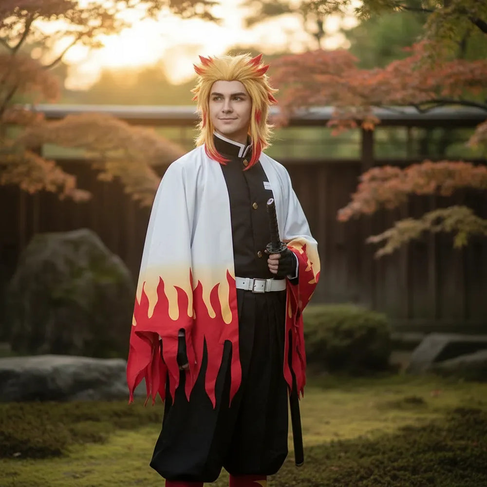 Cosplay Rengoku Kyoujurou Demon Slayer