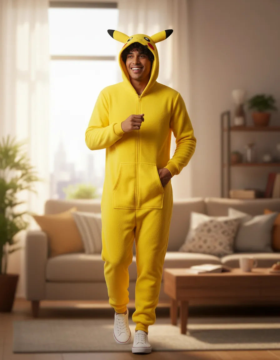 Pijama Mameluco Pokemón Pikachu