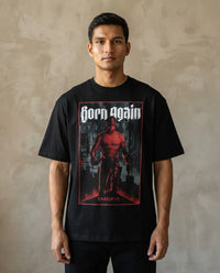 Playera Daredevil Born Again Máscara de Látex Marvel