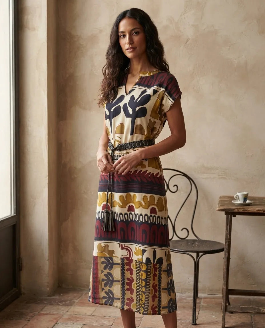 Vestido Ozara Estampado para Mujer | Foleys by GALENO MX