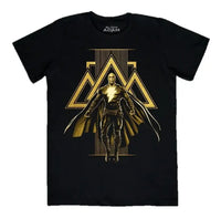 Playera Black Adam Ancient Powers Máscara de Látex