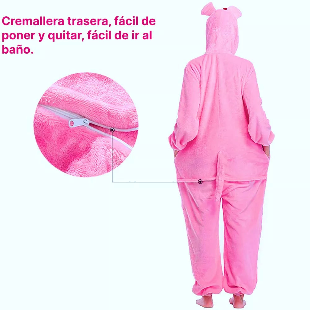 Mameluco Pijama Pantera Rosa