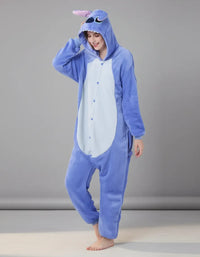 Kigurumi Stitch Pijama Mameluco – Cosplay Kawaii