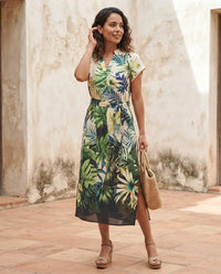 Vestido Yasbeth Beige Casual para Mujer | Foleys by GALENO MX