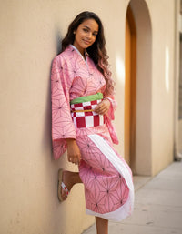 Kimono Nezuko Kamado Demon Slayer para Mujer | Cosplay Anime