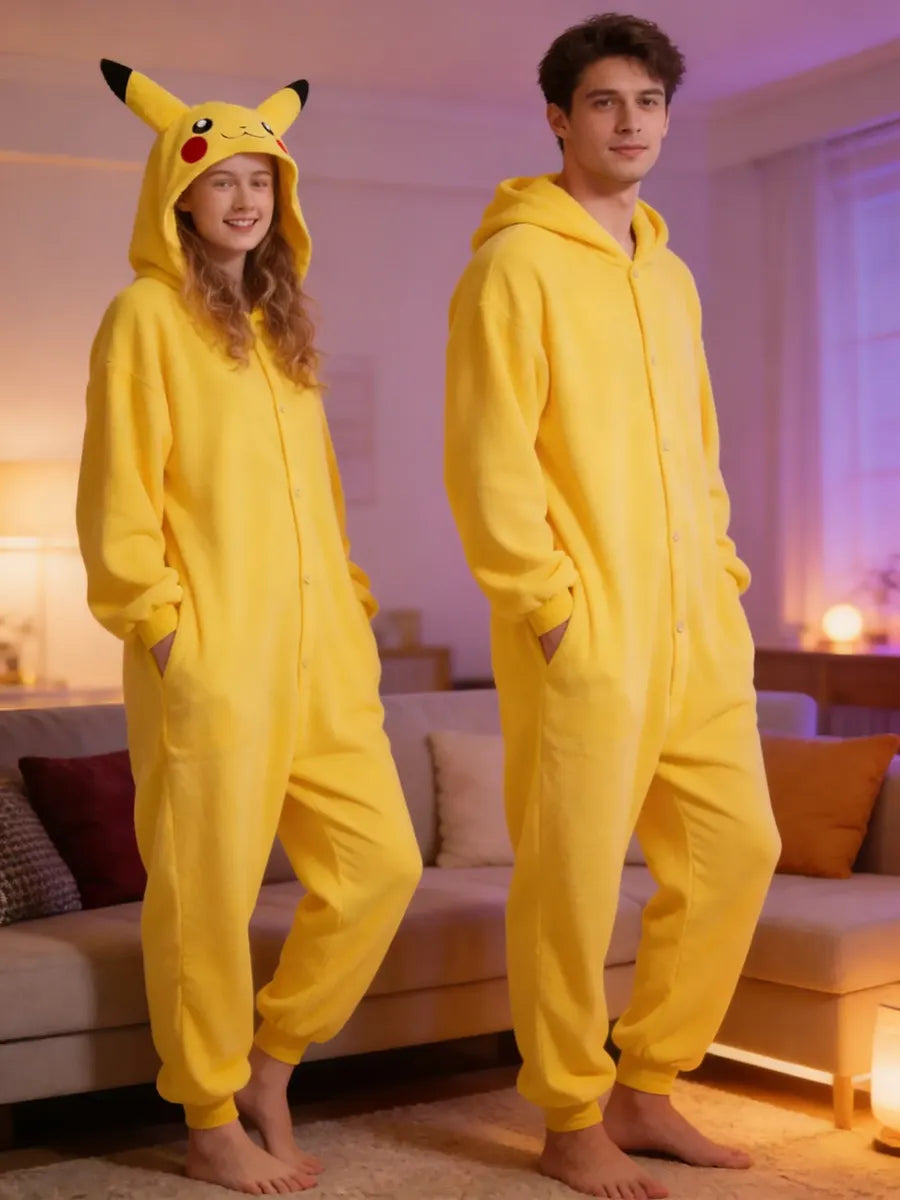 Pijama Mameluco Pokemón Pikachu