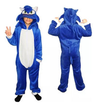 Kigurumi Pijama Completa Mameluco De Sonic Para Niño Infanti