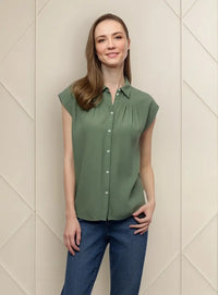 Blusa Verde Yasbeth Foley's para Mujer | Galeno MX