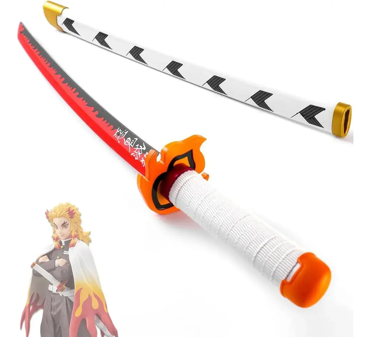 Katana de Madera Rengoku 80 cm – Demon Slayer