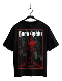 Playera Daredevil Born Again Máscara de Látex Marvel