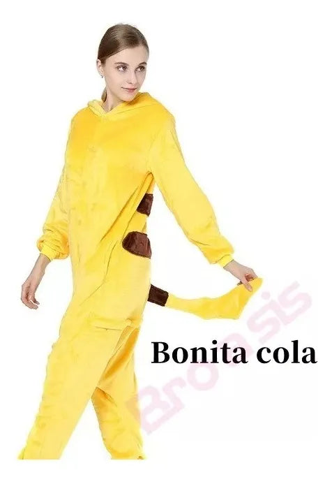 Pijama Mameluco Pokemón Pikachu