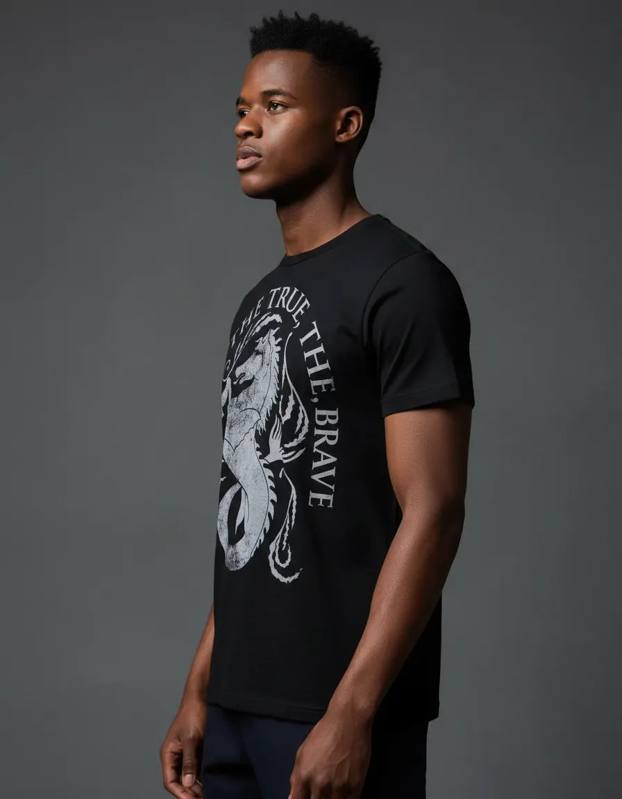 Playera Unisex Old True and Brave House of the Dragon