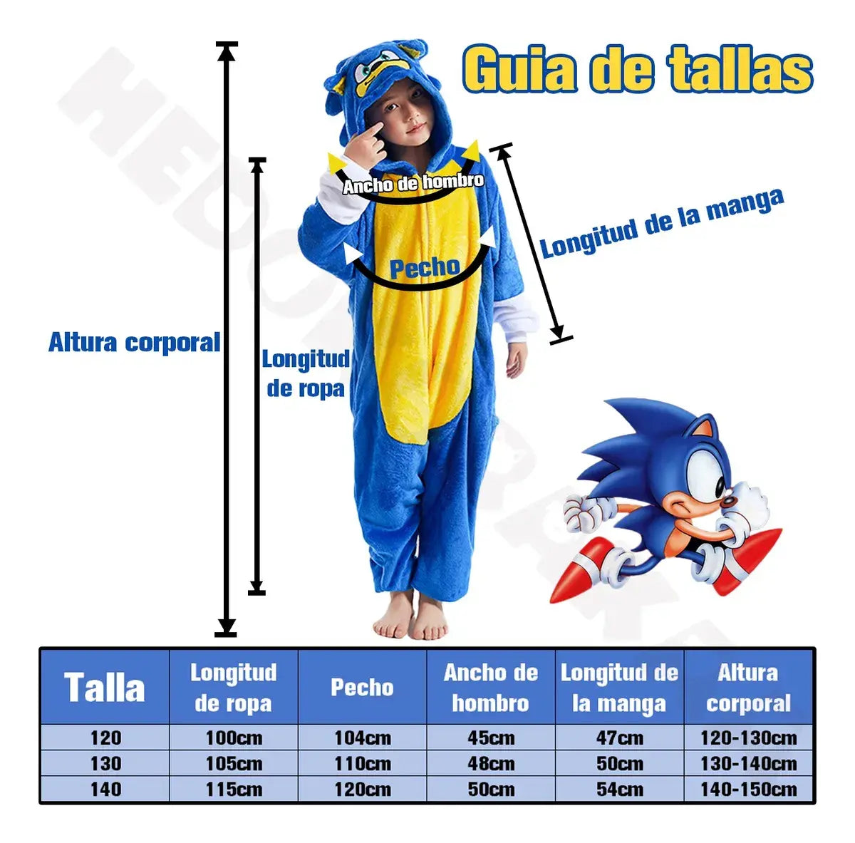Guía de tallas