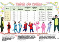 Pijama Mameluco Pikachu Kawai Kigurumi Niños