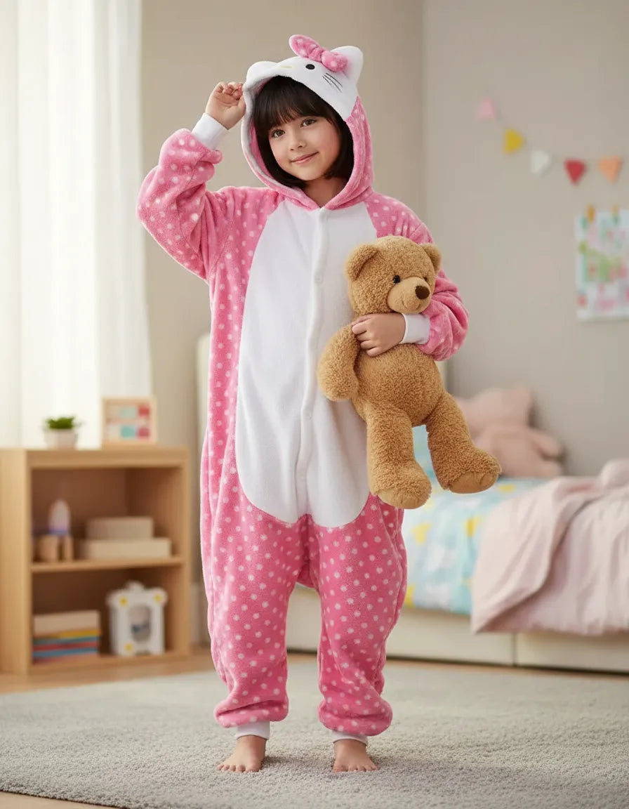 Kigurumi Hello Kitty Para Niña