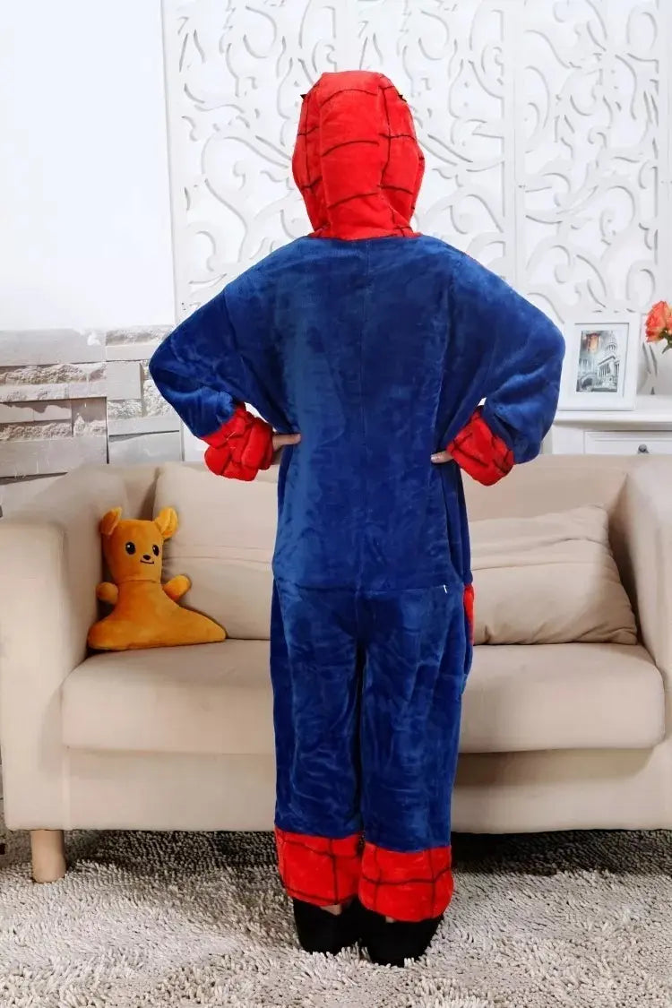 Kigurumi Spiderman Mameluco  Para niño Niño