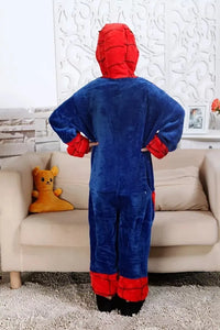 Kigurumi Spiderman Mameluco  Para niño Niño