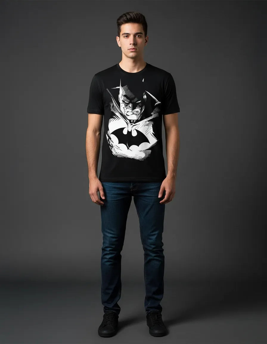 Playera Batman Darkness Is My Daylight Máscara de Látex