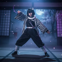 Cosplay Iguro Obanai Demon Slayer