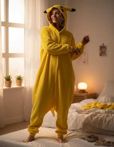 Pijama Mameluco Pokemón Pikachu