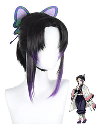 Peluca Shinobu Kocho Cosplay – Demon Slayer