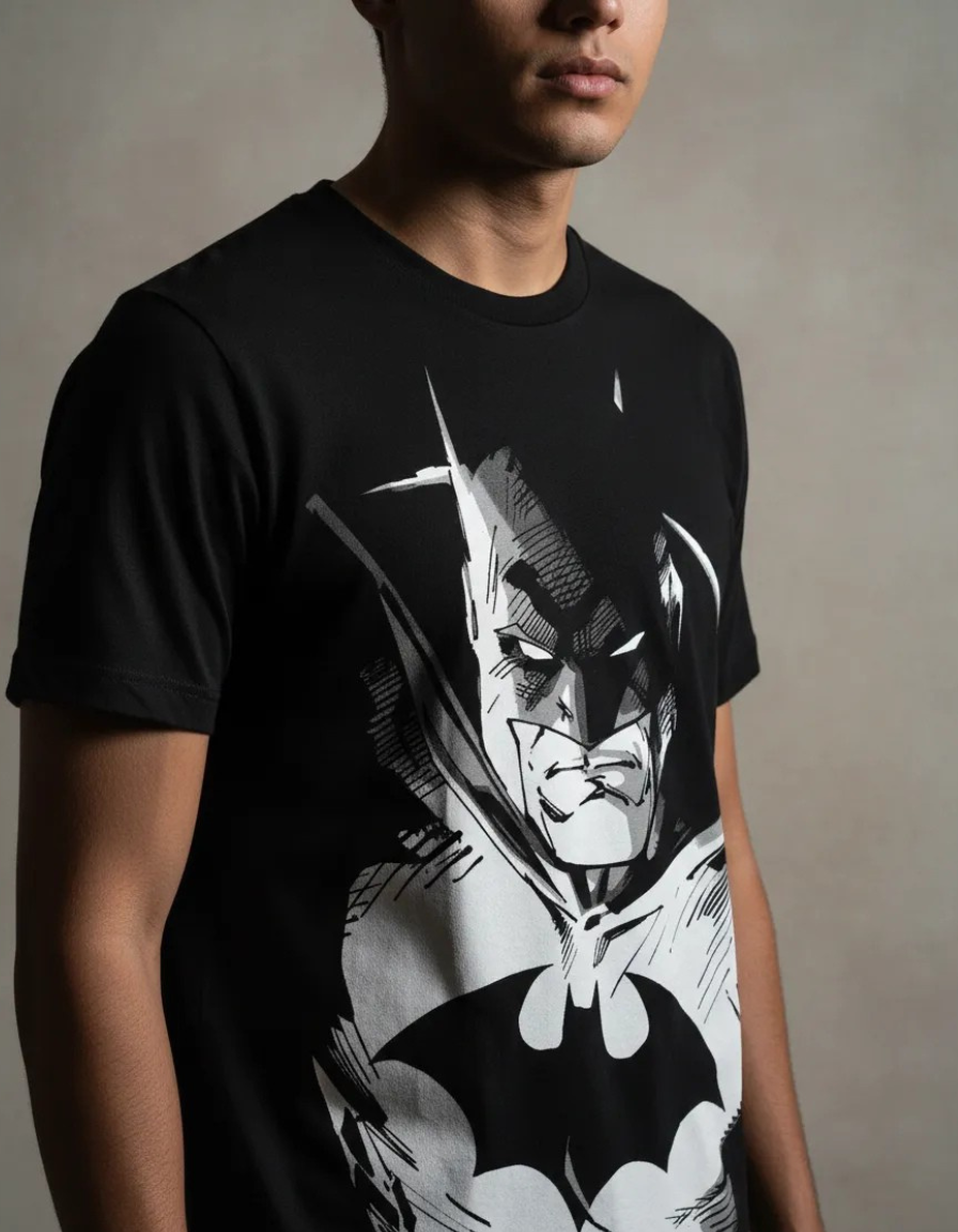 Playera Batman Darkness Is My Daylight Máscara de Látex